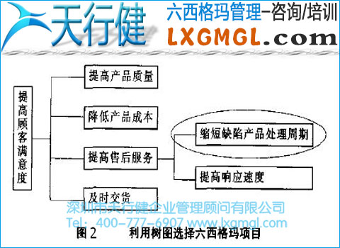 六西格瑪管理工具3——樹圖