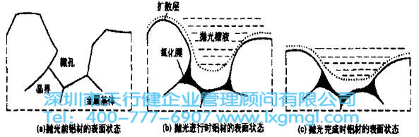 化學拋光的機理模型