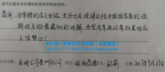 六西格瑪綠帶培訓(xùn)課程