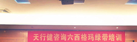 \ 天行健六西格瑪綠帶培訓(xùn)