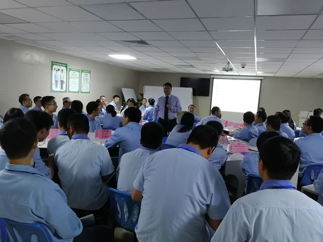 賀某標(biāo)準(zhǔn)微型馬達(dá)公司現(xiàn)場(chǎng)問(wèn)題分析與解決培訓(xùn)圓滿落幕