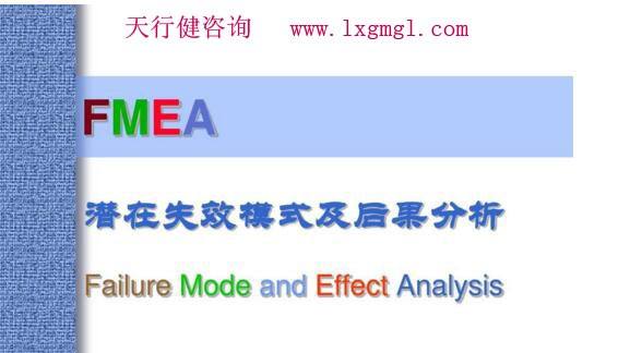2019年新版FMEA培訓(xùn)