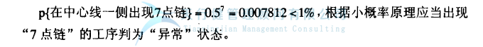 統(tǒng)計(jì)過程控制 SPC 控制圖的 控制圖判別準(zhǔn)則(圖6) 統(tǒng)計(jì)過程控制 SPC 控制圖的 控制圖判別準(zhǔn)則