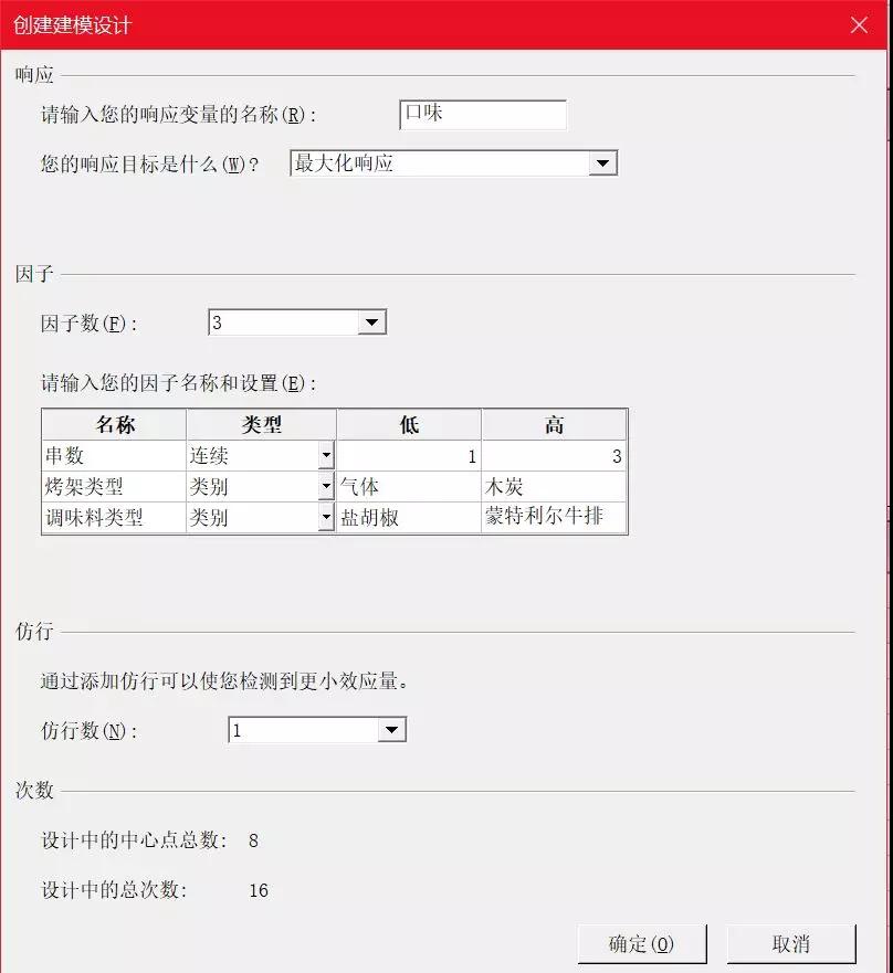 基于DOE優(yōu)化燒烤口味