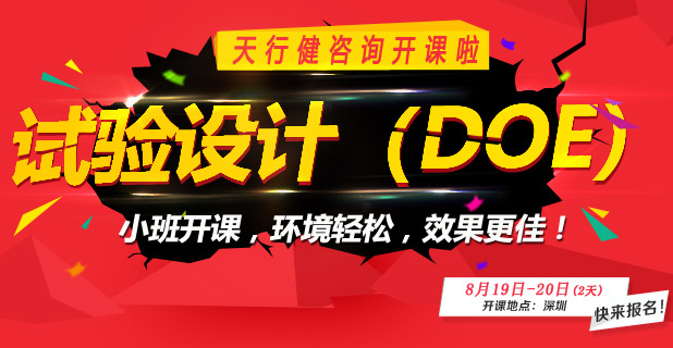 如何運(yùn)用DOE(實(shí)驗(yàn)設(shè)計(jì))加速新品研發(fā)？