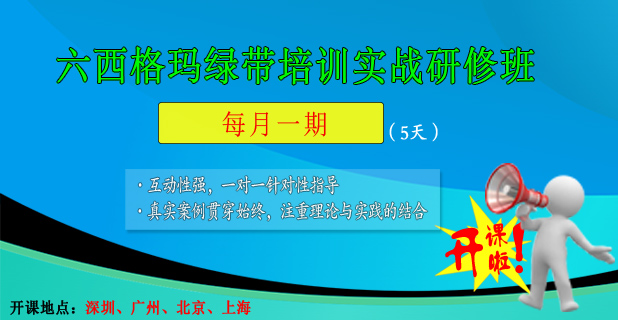 六西格瑪綠帶項目的實施過程中可能遇到哪些問題？
